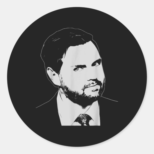 Jd Vance 2028概要就任式2025副社長 ラウンドシール (正面)