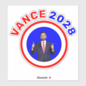 JD Vance 2028 シール (シート)