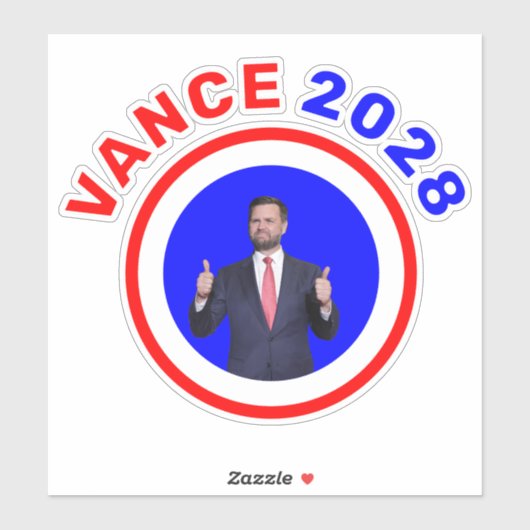 JD Vance 2028 シール (シート)