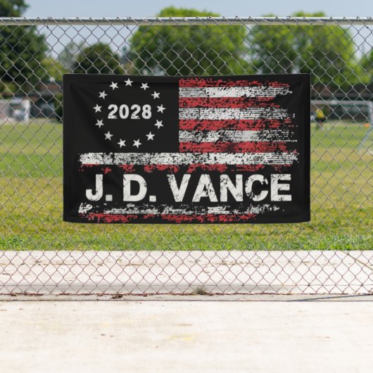 JD Vance 2028 横断幕 (インサイチュ)