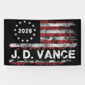 JD Vance 2028 横断幕 (横)
