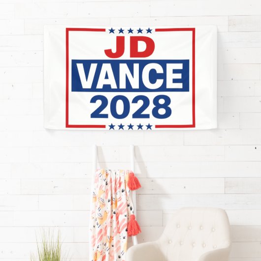 JD Vance 2028 横断幕 (インサイチュ)