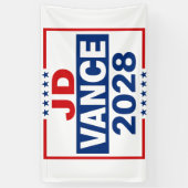 JD Vance 2028 横断幕 (縦)