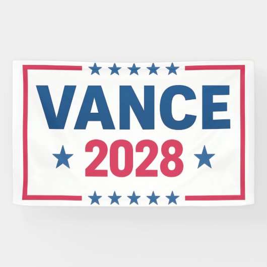 JD Vance 2028 横断幕 (横)