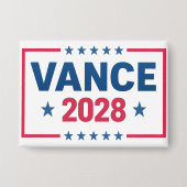 JD Vance 2028 缶バッジ (正面)
