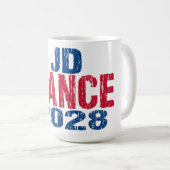 JD Vance 2028 (非公認) コーヒーマグカップ (正面右)