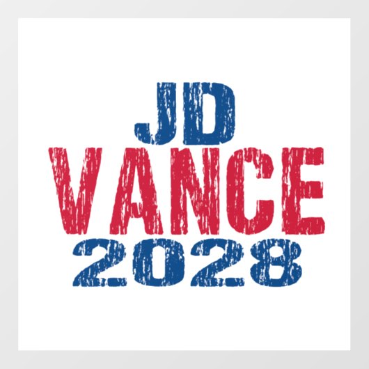 JD Vance 2028 (dis) ウィンドウサイン (シート)