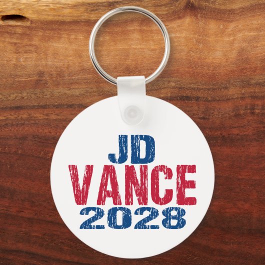 JD Vance 2028 (dis) キーホルダー (裏面)