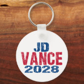 JD Vance 2028 (dis) キーホルダー (正面)