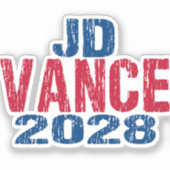 JD Vance 2028 (dis) シール (正面)