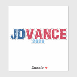 JD Vance 2028 (dis) シール