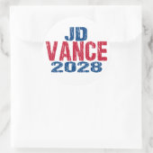 JD Vance 2028 (dis) ラウンドシール (バッグ)