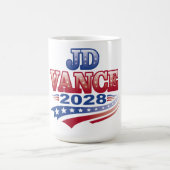 JD Vance 2028 (ssol) コーヒーマグカップ (中央)