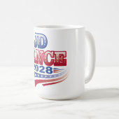 JD Vance 2028 (ssol) コーヒーマグカップ (正面右)