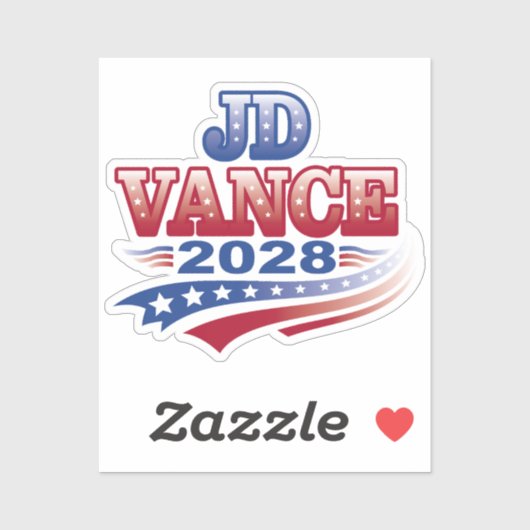 JD Vance 2028 (ssol) シール (シート)