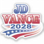 JD Vance 2028 (ssol) シール (正面)