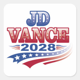 JD Vance 2028 (ssol) スクエアシール
