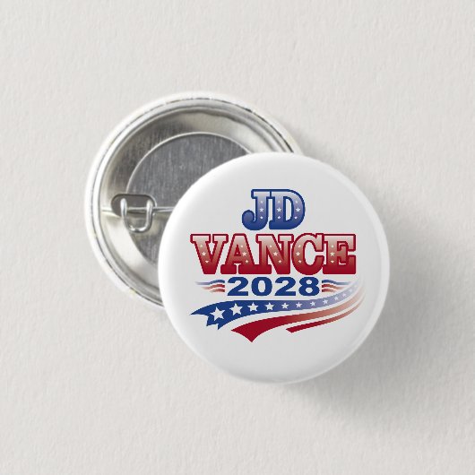 JD Vance 2028 (ssol) 缶バッジ (正面&裏面)