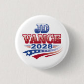JD Vance 2028 (ssol) 缶バッジ (正面)
