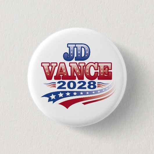 JD Vance 2028 (ssol) 缶バッジ (正面)