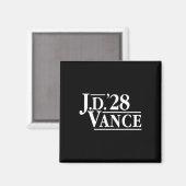 Jd Vance 28 Red Vance 2028 J.d.ヒルビル大統領 マグネット (正面/裏面)