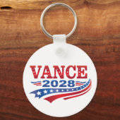 JD Vance President 2028 キーホルダー (正面)