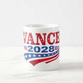JD Vance President 2028 コーヒーマグカップ (中央)