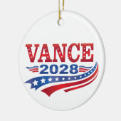 JD Vance President 2028 セラミックオーナメント (左)