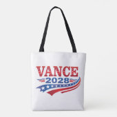 JD Vance President 2028 トートバッグ (裏面)