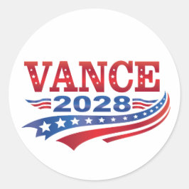 JD Vance President 2028 ラウンドシール