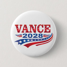 JD Vance President 2028 缶バッジ