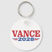 JD Vance President 2028 (bs) キーホルダー (正面)