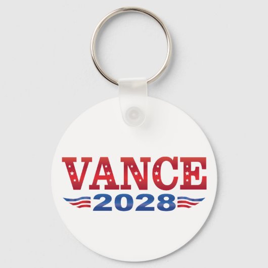 JD Vance President 2028 (bs) キーホルダー (正面)