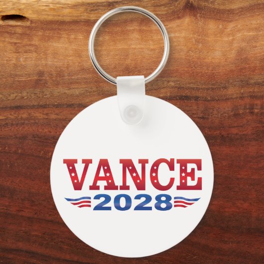 JD Vance President 2028 (bs) キーホルダー (裏面)