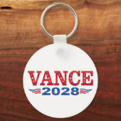 JD Vance President 2028 (bs) キーホルダー (正面)