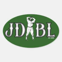 JDBL Sticker 楕円形シール