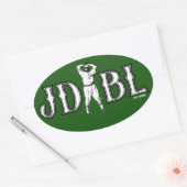 JDBL Sticker 楕円形シール (封筒)