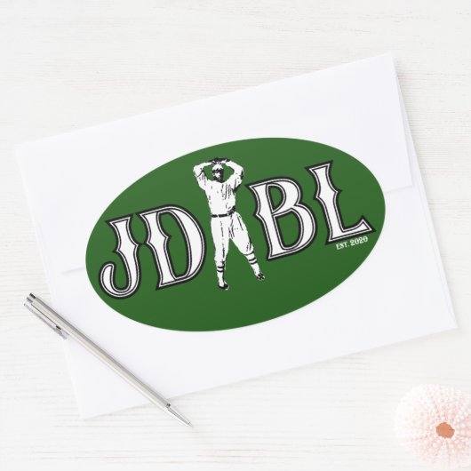 JDBL Sticker 楕円形シール (封筒)