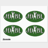 JDBL Sticker 楕円形シール (シート)