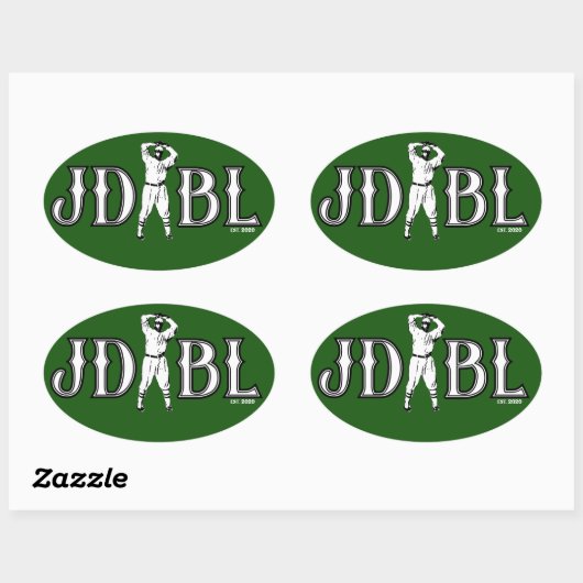 JDBL Sticker 楕円形シール (シート)