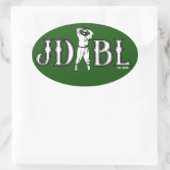 JDBL Sticker 楕円形シール (バッグ)