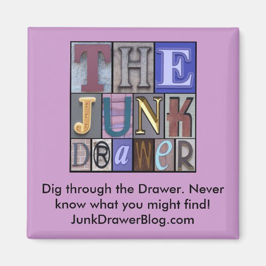 JDLogo、引き出しを掘る。何を… マグネット (正面)