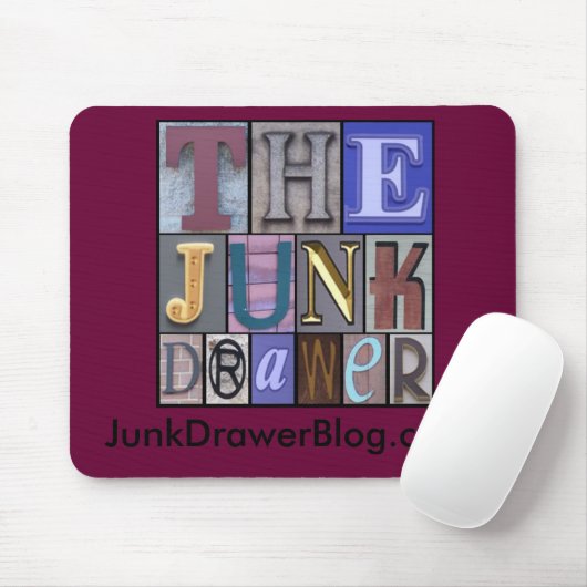 JDLogo、JunkDrawerBlog.com マウスパッド (マウス)