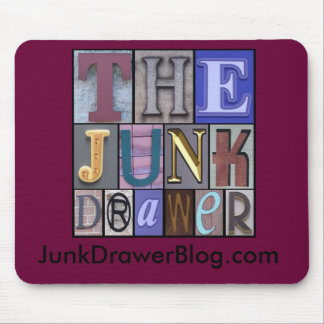 JDLogo、JunkDrawerBlog.com マウスパッド