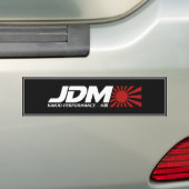 JDMの非難のステッカー バンパーステッカー (車上)