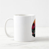 JDMカー日本のレトロカーレーシング漂流伝説 コーヒーマグカップ (左)