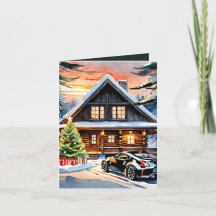 JDMジョイライド：クリスマスのメリーグリーティングを折り畳み