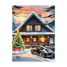 JDMジョイライド：クリスマスのメリーグリーティングを折り畳み