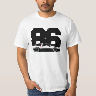 JDM AE86 Truenoの漂流車 Tシャツ
