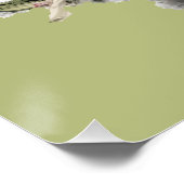 JDM car with Japanese landscape on background ポスター (コーナー)